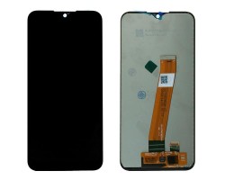 Kijelző Samsung Galaxy A01 (SM-A015F) (EU verzió) LCD kijelző + érintőpanel fekete GH81-18209A kompatibilis